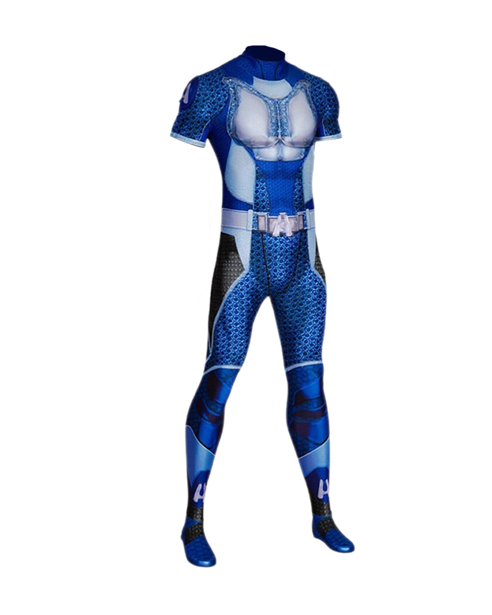 Boys Adults A-train Costume Jumpsuit and Gloves Suit Halloween Cosplay Outfit