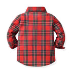 Baby Boy Christmas Outfit Toddler Dress Shirt Bow Tie and Pants Xmas Suit Formal Clothes Sets