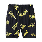 Baby Excavator Shirt and Shorts 100% Cotton 2 Piece Printing Clothes