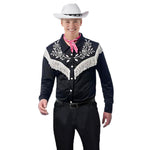 Cowboy Outfit 80s Cowboy Jacket with Scarf Halloween Costume For Adults and Kids