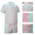 Men's Ken Costume Beach Vacation Shorts Shirt Set 2023 Live Action Movie Original Outfit