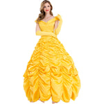 Deluxe Belle Dress Women's Cosplay Costume Princess Belle Costume