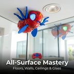 2.4G Spider RC Car Dual-Mode Action Wall-Climbing Toy with Customizable Posture and RGB LED Eyes