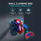 2.4G Spider RC Car Dual-Mode Action Wall-Climbing Toy with Customizable Posture and RGB LED Eyes