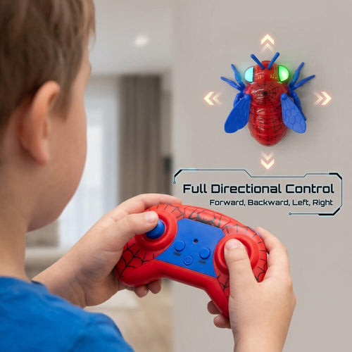 2.4G RC Robot Spider Wall Crawler Dual-Mode RC Toy with Customizable Posture and RGB LED Eyes