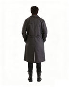 Boys Billy Costume Blue Shirt and Black Trench Coat for Cosplay Themed Events