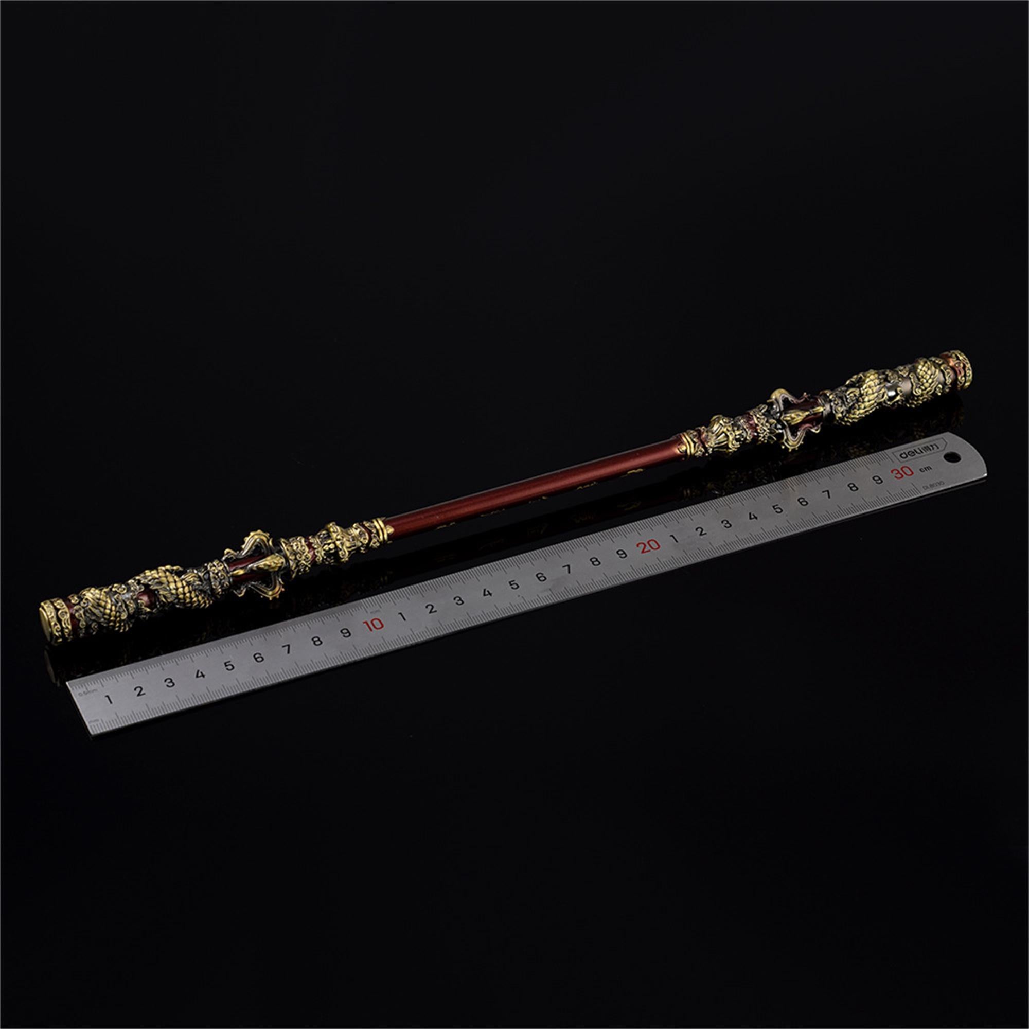 Black Myth Wukong inspired Ruyi Jingu Bang, Wukong weapon, magical iron staff, costume weapon