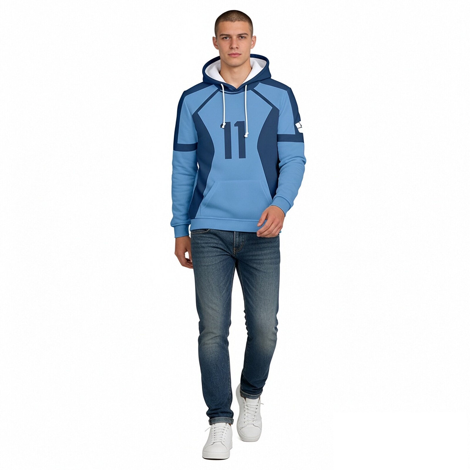 Nagi #11 Hoodie Blue Bachira #8 Sweatshirt Adult Pullover for