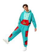 Snake Gary Hoodie and Pants Zodiac Hero Gary Sweatshirt Costume for Daily Wear Themed Party