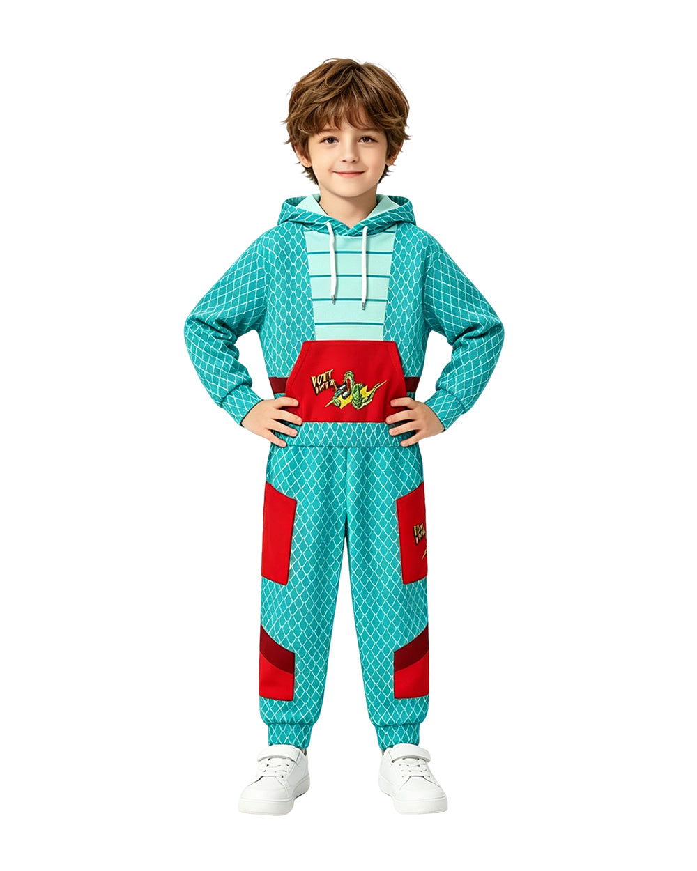 Snake Gary Hoodie and Pants Zodiac Hero Gary Sweatshirt Costume for Daily Wear Themed Party