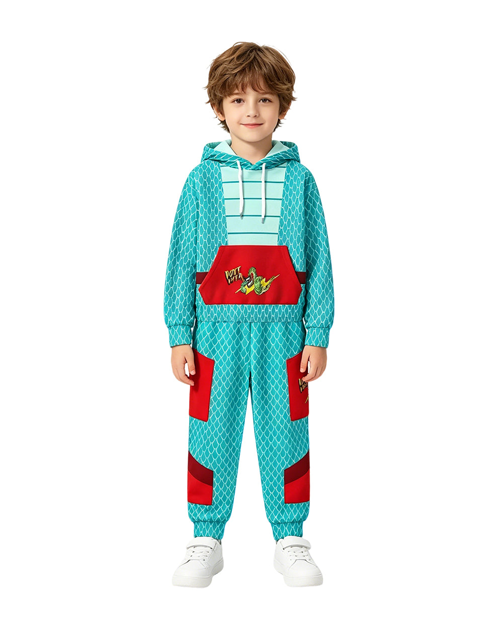 Snake Gary Hoodie and Pants Zodiac Hero Gary Sweatshirt Costume for Daily Wear Themed Party