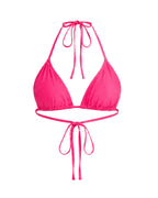 Brazil Ladies Shirt Rumo Ao Hexa Soccer Set White Brasil Jarci and Hot Pink Bikini for Stadium Football Cheering