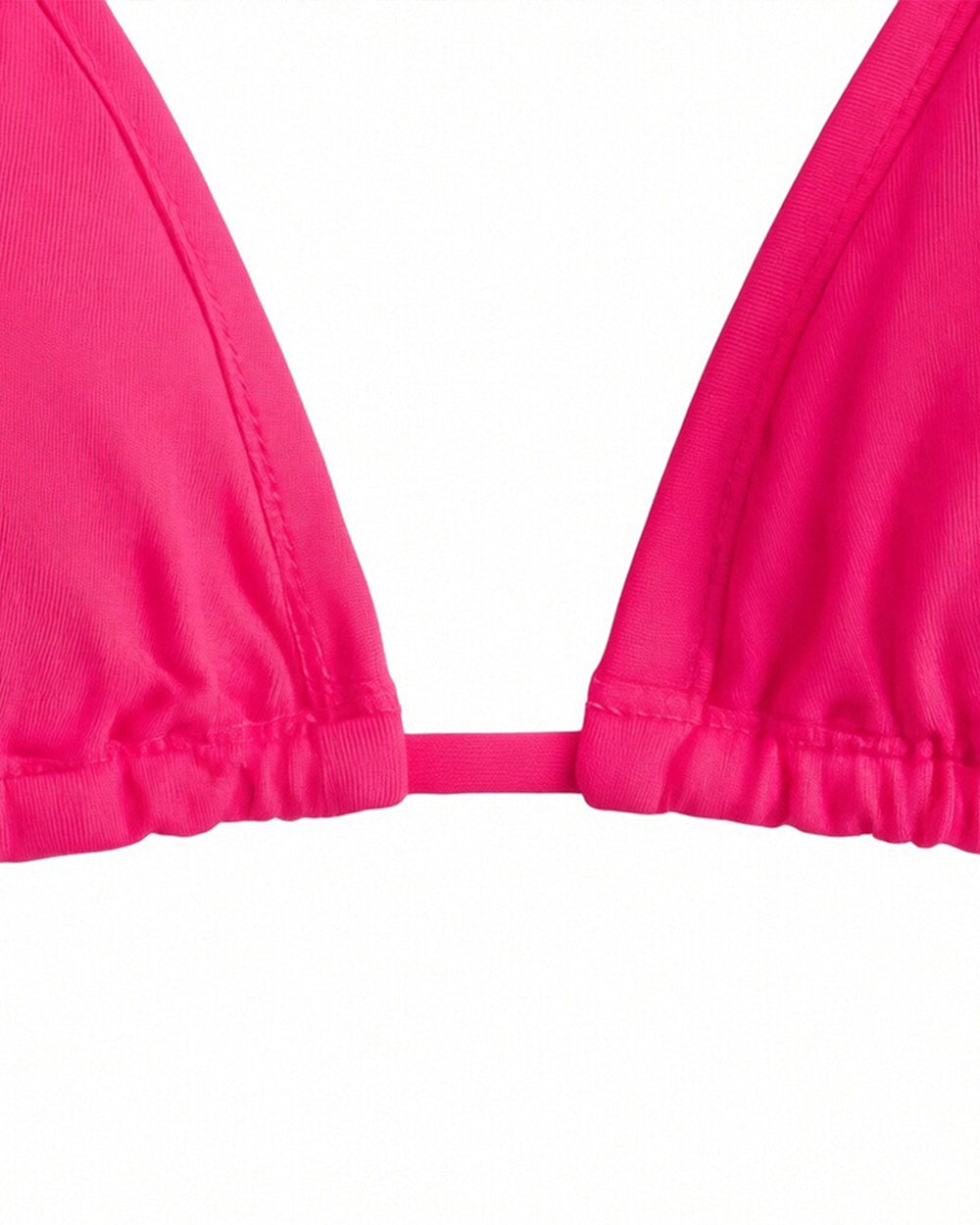 Brazil Ladies Shirt Rumo Ao Hexa Soccer Set White Brasil Jarci and Hot Pink Bikini for Stadium Football Cheering