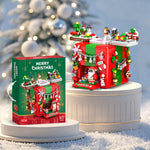 527pcs / 1100pcs Building Block Music Box Creative Puzzle Educational Toy Christmas Surprise Gift For Children