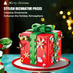 527pcs / 1100pcs Building Block Music Box Creative Puzzle Educational Toy Christmas Surprise Gift For Children