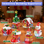 923PCS Building Blocks Set Light Music Educational Toys Christmas Gifts Displayable Model