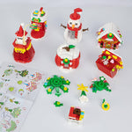 923PCS Building Blocks Set Light Music Educational Toys Christmas Gifts Displayable Model