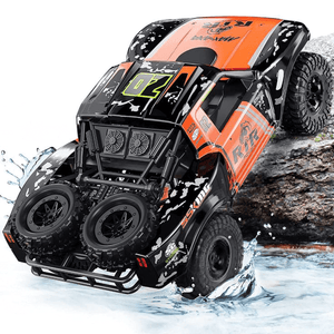 Amphibious RC Cars 1/8 Scale RC Rock Crawler Radio Controlled Monster Truck 100% Waterproof