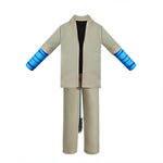 Kids Jake Sully Costume Halloween Cosplay Outfit Top Pants Tail and Shirt 4pcs Suit