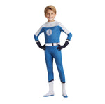Johnny Storm Costume Blue Hero Full Body Cosplay Suit Halloween Costumes
