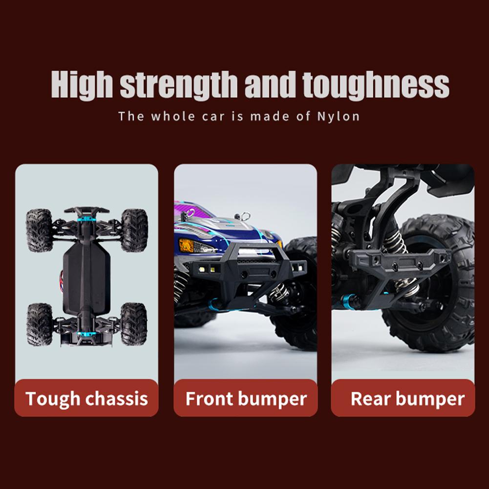 38KM/H 4WD RC Car Carbon Brush Off-road Car All Terrain Monster Vehicle Toys