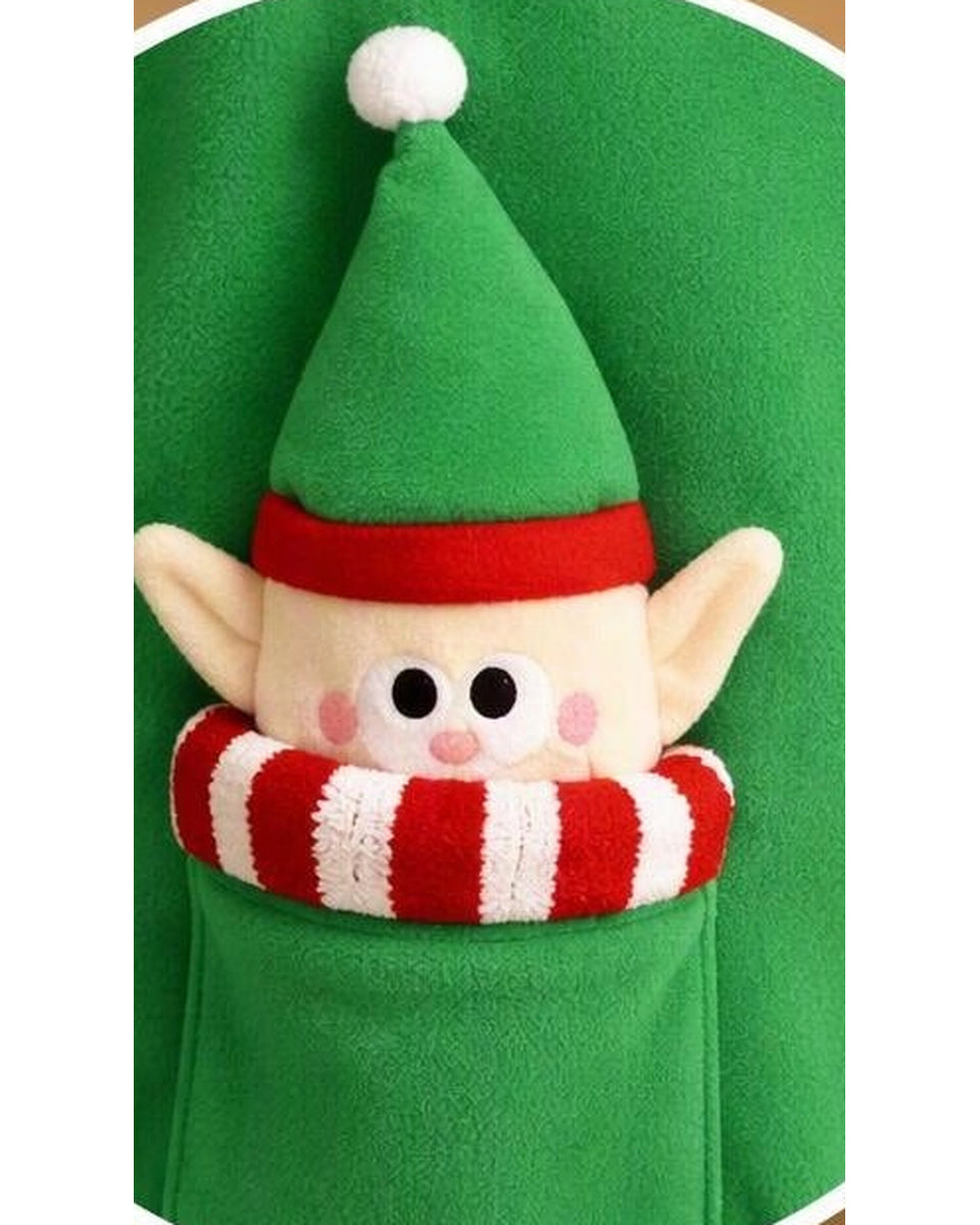Funny Santa Claus Hooded Fleece Onesie Novelty Christmas Loungewear Jumpsuit for Adults Holiday Parties