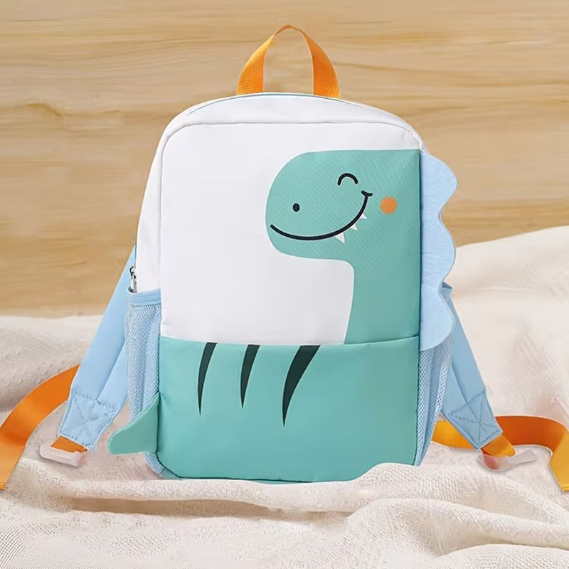 Cartoon Dino Backpack Lightweight Durable Backpack for Preschoolers Aged 3-5