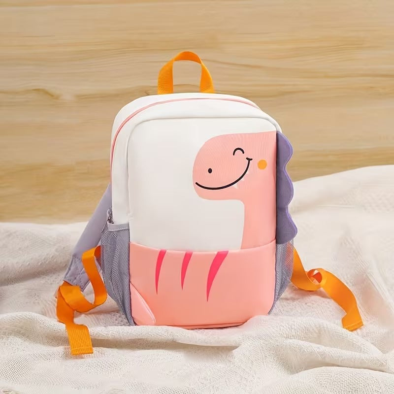 Cartoon Dino Backpack Lightweight Durable Backpack for Preschoolers Aged 3-5