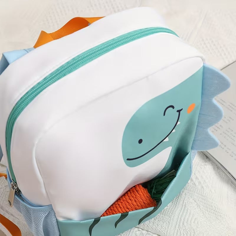 Cartoon Dino Backpack Lightweight Durable Backpack for Preschoolers Aged 3-5
