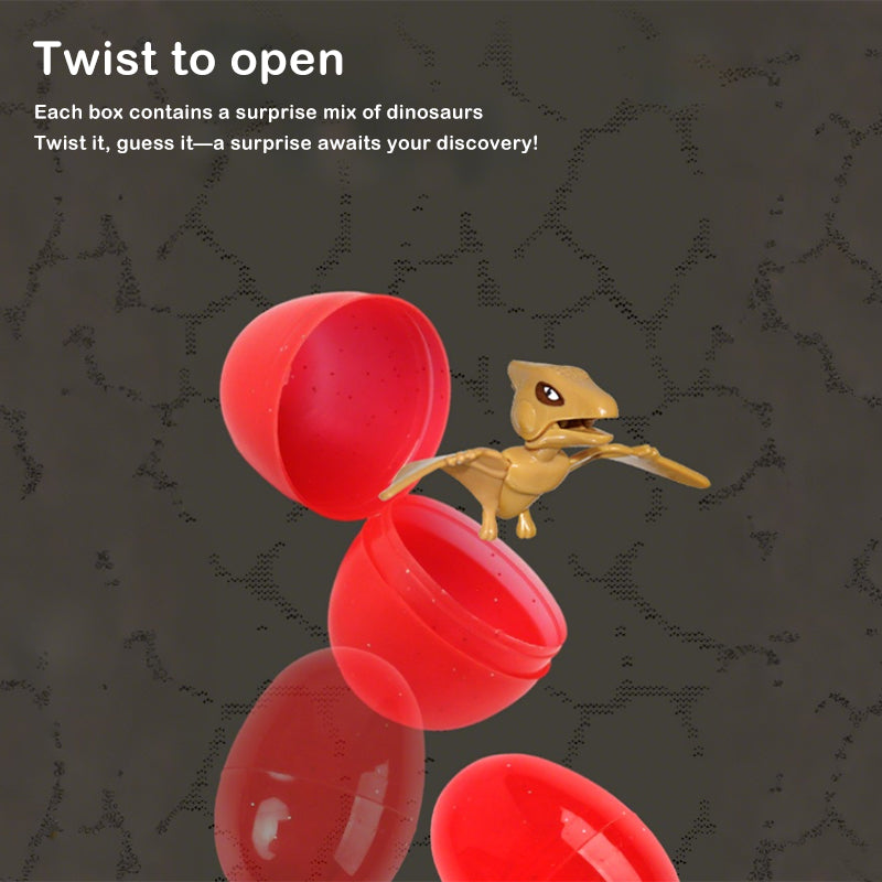 Cartoon Dinosaur Gashapon Machine with 12 Dinosaur Mini Vending Machine Dino Blind Box