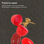 Cartoon Dinosaur Gashapon Machine with 12 Dinosaur Mini Vending Machine Dino Blind Box