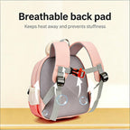 Cartoon Preschool Backpack Lightweight and Breathable Dino Schoolbag For Kids