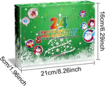 Christmas Advent Calendar 2025 Bouncy Ball Soft Calming Fidget Toys Blind Box for Kids Adults