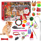 Christmas Advent Calendar 2025 Cat Toy Set Blind Box Cat Interactive Toy Holiday Pet Decoration