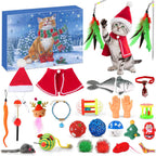 Christmas Advent Calendar 2025 Cat Toy Set Blind Box Cat Interactive Toy Holiday Pet Decoration