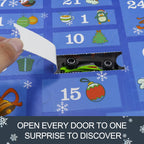 Christmas Advent Calendar 2025 Pullback Car Alloy Construction Vehicle Racing Set Holiday Gift