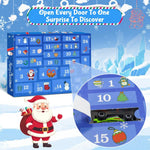 Christmas Advent Calendar 2025 Pullback Car Alloy Construction Vehicle Racing Set Holiday Gift