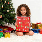 Christmas Advent Calendar 2025 Alloy Pullback Racing Car Blind Box 24-Day Countdown Holiday Toy