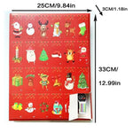 Christmas Advent Calendar 2025 Alloy Pullback Racing Car Blind Box 24-Day Countdown Holiday Toy