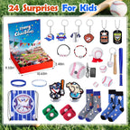 Christmas Advent Calendar 2025 Basketball Baseball Set Blind Box Sport Accessories For Teen Boys Girls