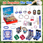 Christmas Advent Calendar 2025 Basketball Baseball Set Blind Box Sport Accessories For Teen Boys Girls