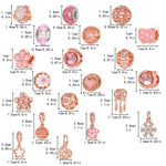 Christmas Advent Calendar 2025 DIY Bracelets with 22 Jewelry Accessories Bracelets Making Kit Holiday Gift