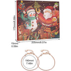 Christmas Advent Calendar 2025 DIY Bracelets with 22 Jewelry Accessories Bracelets Making Kit Holiday Gift