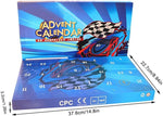 Christmas Advent Calendars 2025 Alloy Pullback Car Mini Racers Truck Set Holiday Gift