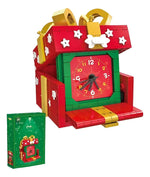 Christmas Building Blocks Creative Snowman Snowflake Gift Clock Ornament Christmas Assembly Toy