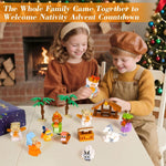 Christmas Advent Calendar 2025 Building Blocks Set Blind Box Surprise Xmas Gift