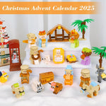 Christmas Advent Calendar 2025 Building Blocks Set Blind Box Surprise Xmas Gift