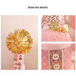 Christmas Candy Box Cute Santa Snowman Elk Plush Doll Christmas Decoration