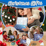 Christmas Advent Calendar 2025 Crystal Gemstone Blind Box with 24pcs Natural Crystal Holiday Gift