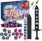 Christmas Advent Calendar 2025 Mystery Dice Set Game Role Playing Table Game Holiday Gift